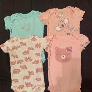 Infant Onesie Bundle of 4